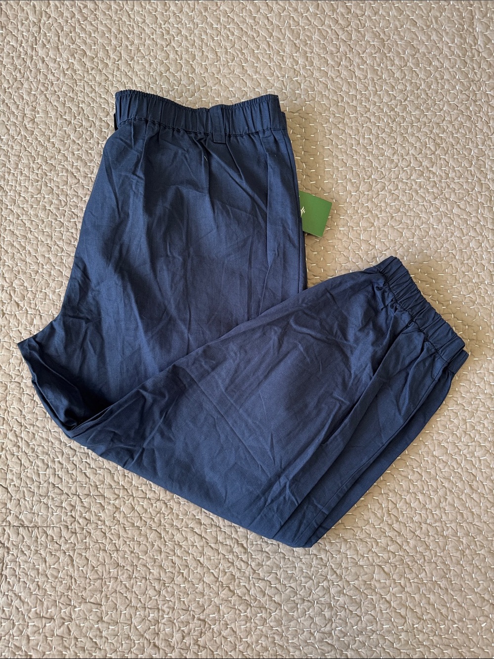 HALARA Navy Elastic-Waist Women's Jogger Pants